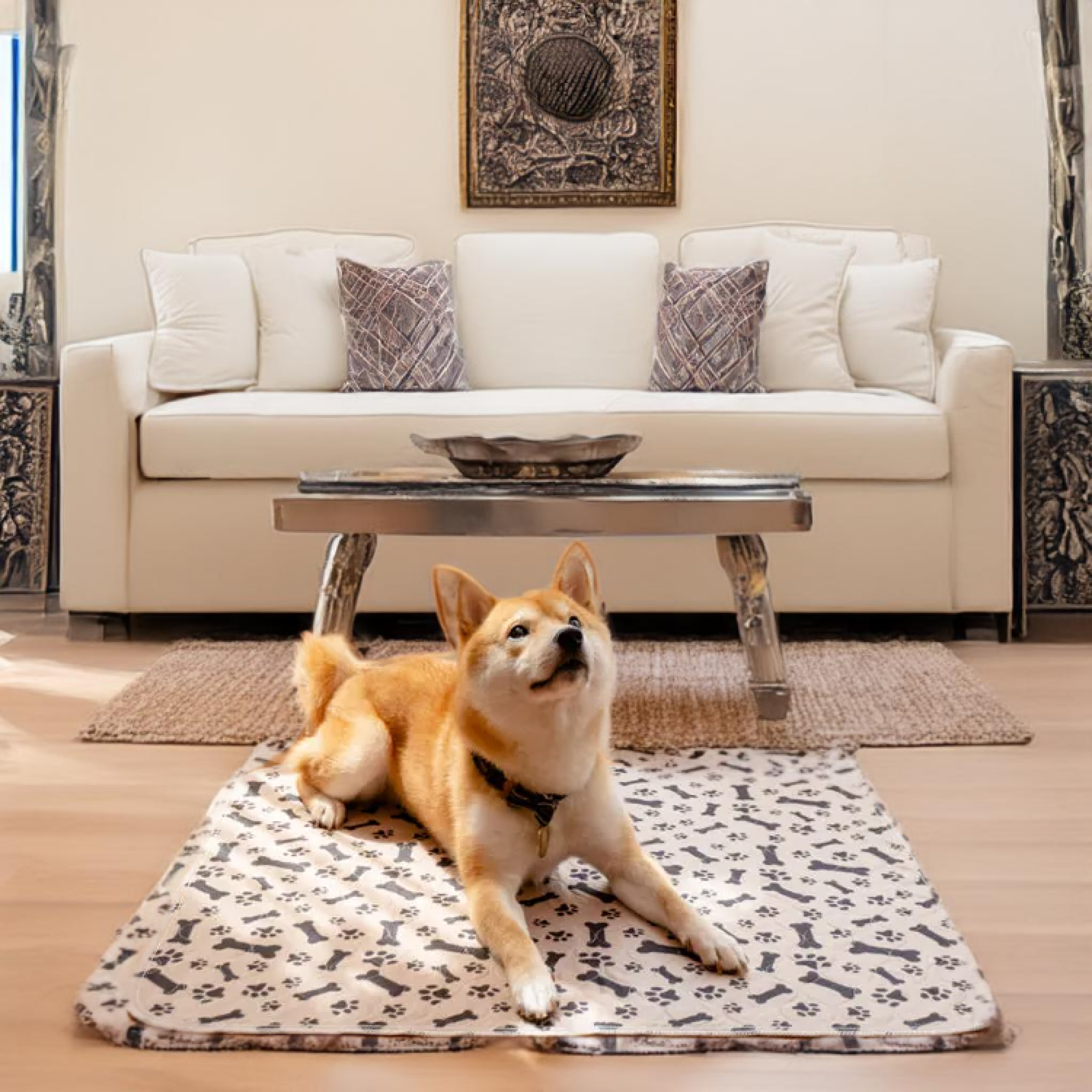 Wiederverwendbare Pipi Matte